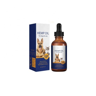 Hemp Oil for Dogs Pets Organic Pet Hemp Oil Treats, Anxiety Relief for Dogs and Cats Supports Hip and Joint Health