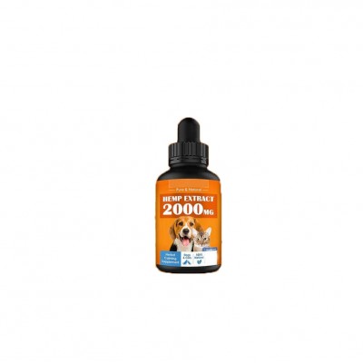 Pure Natural Organic Hemp Oil for Dogs and Cats (Pets) - Omega 3, 6 & 9 - Supports Hip & Joint Health for Direct Sale Price