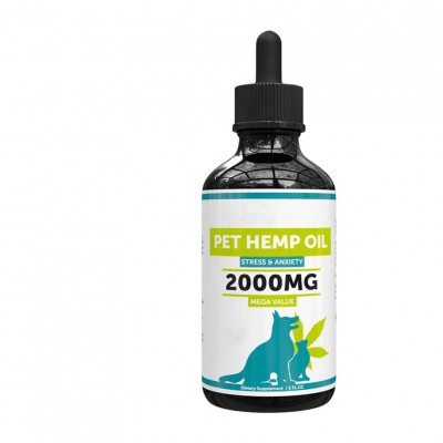 Organically Grown & Made in China Cbd Full Spectrum Hemp Oil For Pet Relief Formula Reduces Anxiety