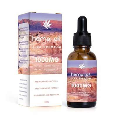 Organic Hemp CBD Oil 30ml 1000mg Private Label 100% Natural Anti-Aging Facial Treatment Hemp Oil Best price of food grade